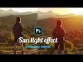 SunLight Effect - Best Photoshop Tutorial | Sun Flare