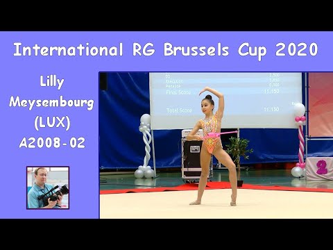 Lilly Meysembourg (LUX) - A2008 02 - RG Brussels Cup 2020