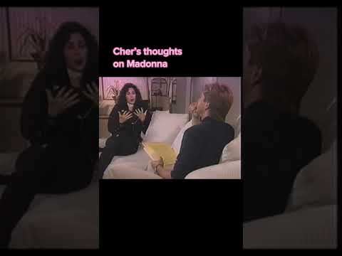 😳Cher's thoughts on Madonna🤔🥶