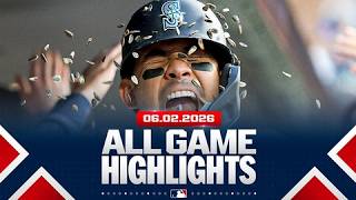 Highlights from ALL GAMES on 6/2 (Lou Gehrig Day, Mariners win 8th straight and MORE!)