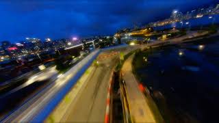 4" LR FPV ~ Night flying at Kai Tak Cruise Terminal (Cinematic FPV video by naked GoPro Hero 6) 2.7K