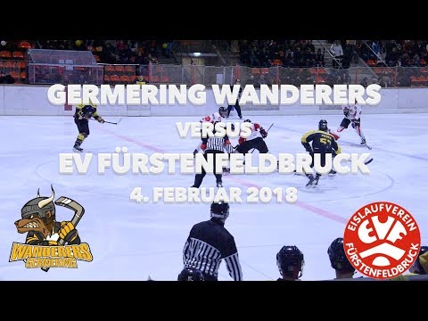Highlights Germering Wanderers vs EV Fürstenfeldbruck - 4.  Februar 2018