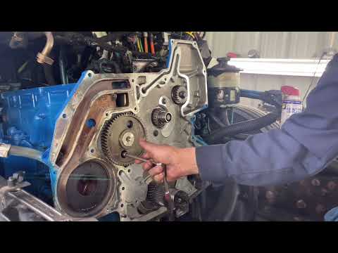 DT 466E re-assembly