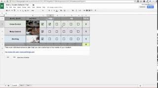 Digital Student Behavior Plan - Google Sheets