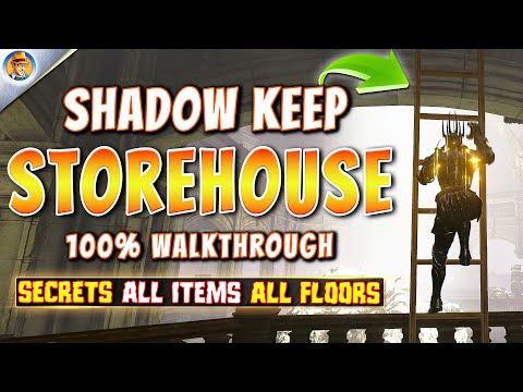 Storehouse Walkthrough: Ladder Location, All Items, All Floors - Elden Ring DLC Shadow Keep