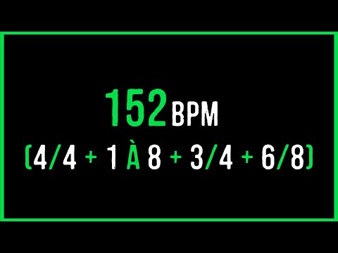 152 BPM - METRÔNOMO - CLICK (VERSÃO COMPLETA)
