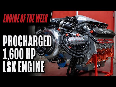 ProCharged 1,600-HP LSX Engine