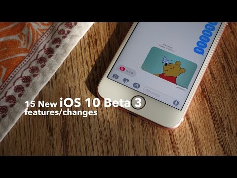 15 new iOS 10 beta 3 features / changes!