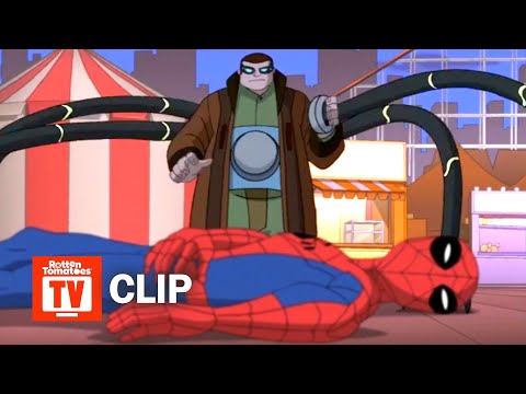 The Spectacular Spider-Man (2008) - Spider-Man Vs. Doctor Octopus Scene (S1e8