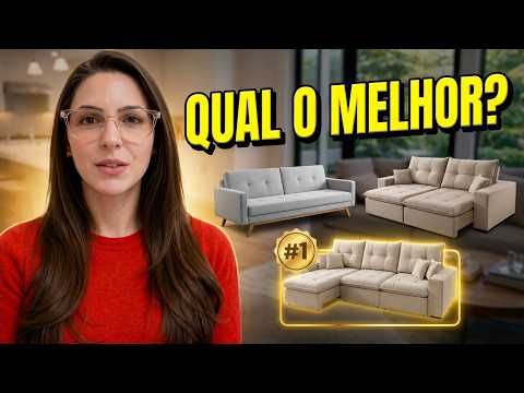 5 Melhores Sofás Retráteis que viram cama 2026