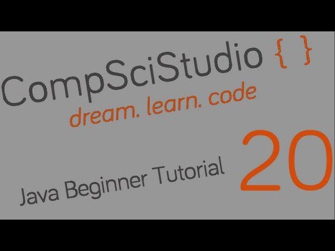 Java Beginner Programming Tutorial 20 Basic Arrays
