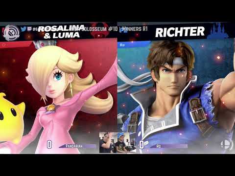 Pandarian (Rosalina) vs. Ro (Mii Swordfighter, Richter) - WGA Colosseum #10 - Winners R1