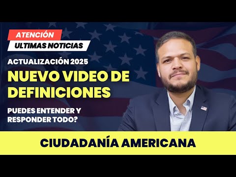 New definitions video - American Citizenship 2025