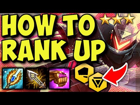 HOW TO CLIMB RANKED IN TFT SET 3 | Lucian tft set 3 | team fight tactics | tft cybernetics