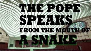 The Pope&#39;s Audience Hall Is A Snake?