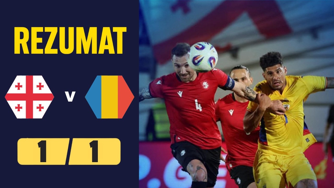 Georgia Romania | 1-1 | Rezumat | Meci amical 2026 | romania georgia