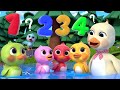 5 Little Ducks Learn Colors Song Lalafun Nursery Rhymes Kids Songs