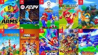 Top 15 Best SPORTS Games for SWITCH | Best Nintendo Switch SPORTS Games !