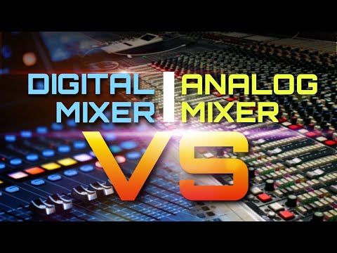 Digital Mixer Versus Analog Mixer #analog #mixingengineer #livesoundengineer #mixingengineer
