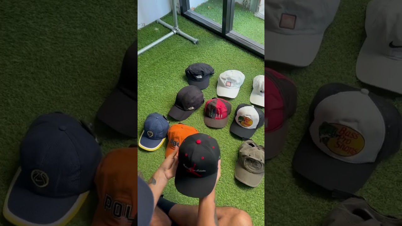 This is how to reshape hats? 🧢 #vintage #store