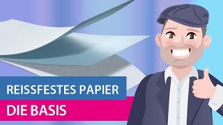 Reissfestes Papier, die Basis! Bild