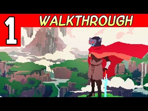 Hyper Light Drifter Walkthrough - part 1 Gameplay 1080p PC / PS4