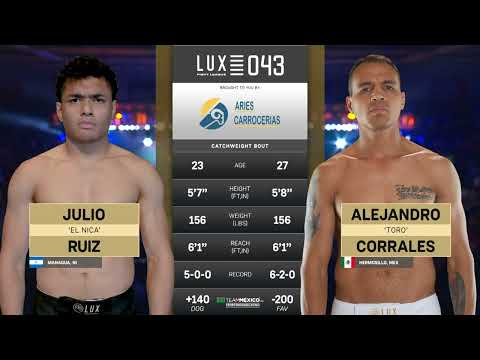 ¡Sumisión Relámpago! Alejandro "Toro" Corrales vs Julio "El Nica" Ruiz | LUX 043 Zacatecas