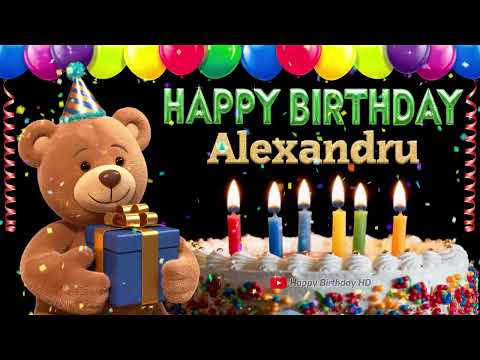 Alexandru Happy birthday To You - Happy Birthday song name Alexandru 🎁 🎂