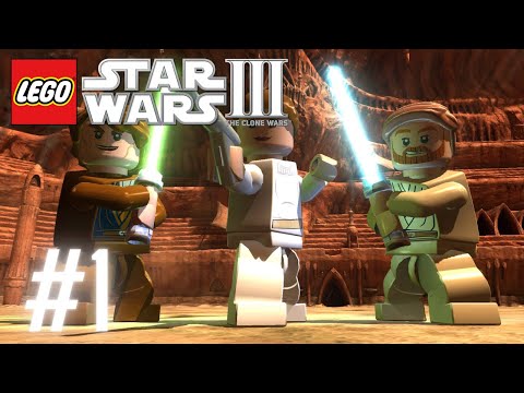 GEONOSIS ARENA | Lego Star Wars III: The Clone Wars | Let's Play #1