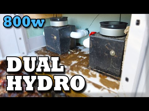 Ultimate Awesome Over 800w of Micro Hydro Power