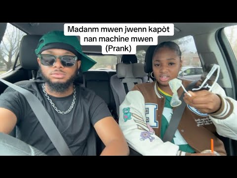 Madanm mwen jwenn kapòt nan machine mwen (prank)