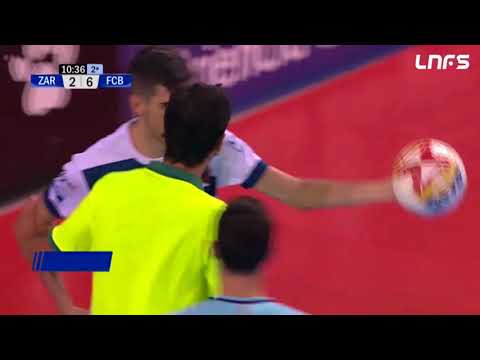 Gol Adrián Ortego (2-6) Ríos Renovables Zaragoza - FC Barcelona Lassa. J7, 1Div