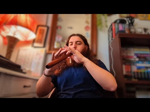 Learning how to play Duduk key of A - First Instrument 