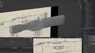3Dモデリング タイムラプス