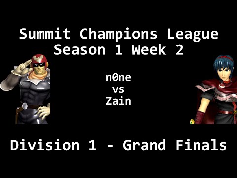 SCL1.2 - n0ne (Captain Falcon) vs Zain (Marth) - Division 1 - Grand Finals