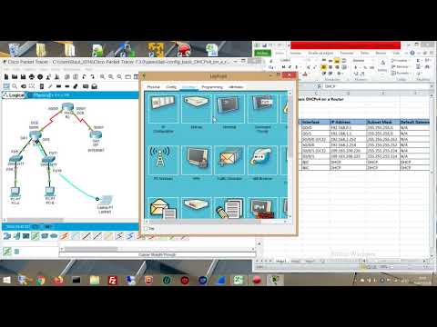 Lab-Configuring Basic DHCPv4 on a Router