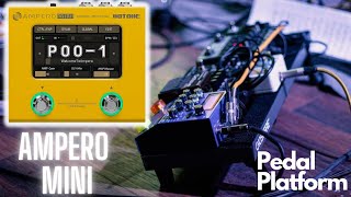 How to Use the Hotone Ampero Mini as a Pedal Platform