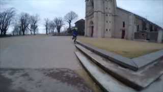 preview picture of video 'Session trottinette freestyle à Sion [ GoPro Hero 4 Silver /SJCam 4000 ]'