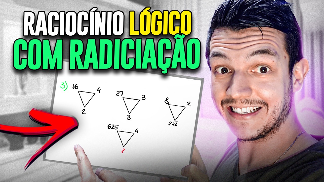 Fiz um DESAFIO IMPOSSÍVEL: RACIOCÍNIO LÓGICO com Radiciação | CONSEGUE resolver?