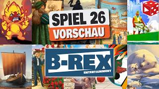 SPIEL 2026 Vorschau: Alle B-REX Neuheiten im Schnell-Check!