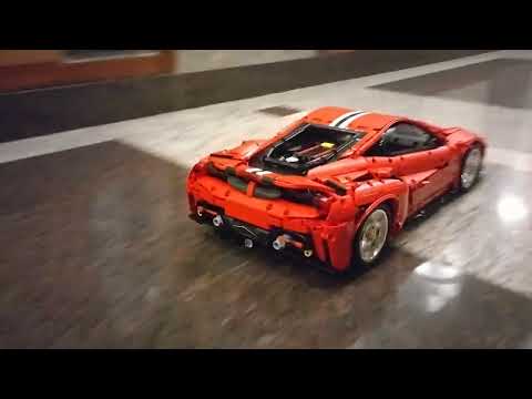 CaDA Master Italian Super Car 488 run test