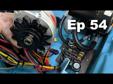 Painless Wiring + 100 AMP GM Alternator - Datsun 240z Build - Ep 54 - Panchos Garage