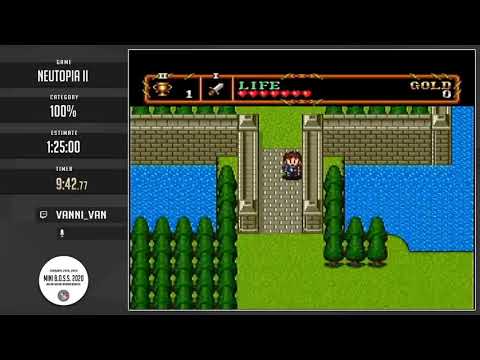 MiniBOSS 2020 - Neutopia II - 100% by Vanni_van