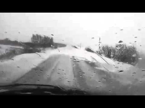 Imagini de iarna din Vrancea