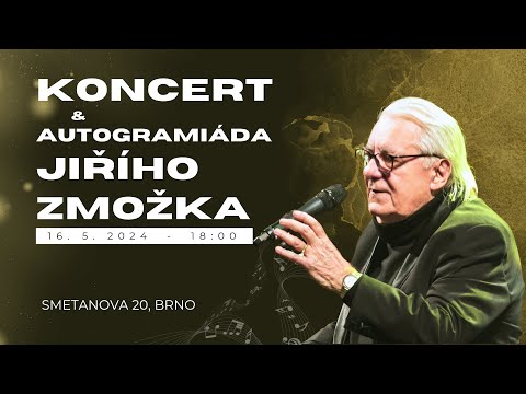 Koncert & autogramiáda Jiřího Zmožka | Čt 16.5.2024 | Baptisté Brno
