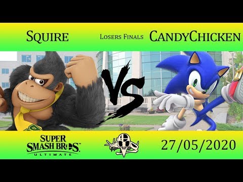 Squire (DK, D. Samus) vs. CandyChicken (Sonic) - Losers Finals - Pile O' Bones 2.4