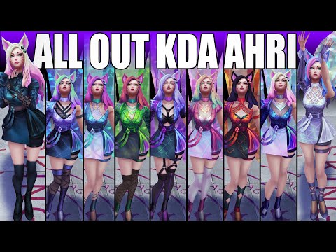 KDA ALL OUT Ahri Chroma Spotlight