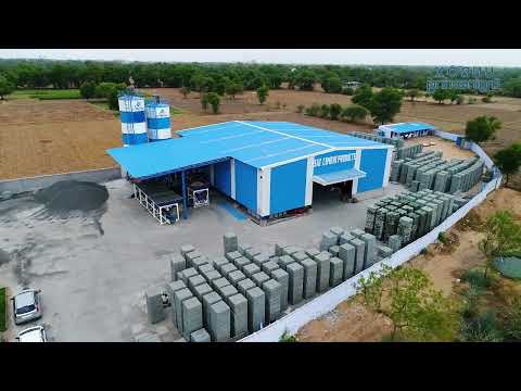 How It's Made Concrete Block | Indian Concrete Block Mass Production Factory