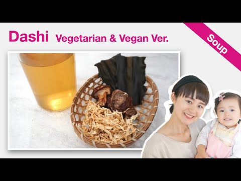 How To Make Vegetarian & Vegan Dashi (Recipe) | Japanese Soup Stock Broth