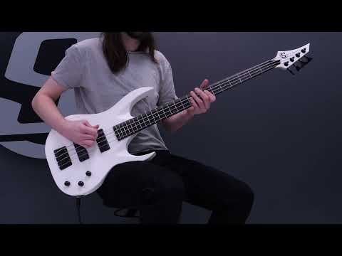 Бас-гитара S by SOLAR TYPE AB BASS AB4.4W-E BASS WHITE - фото 1 - id-p2354247958